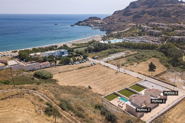 Foto van Villa in Damnoni bij het strand - Vakantiehuis in Damnoni - Outdoor