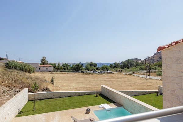 Foto van Villa in Damnoni bij Damnoni Strand - Vakantiehuis in Damnoni - Outdoor