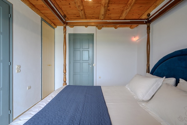 Foto van Villa op Kreta bij Skinaria Strand - Vakantiehuis in Lampini - BedRoom