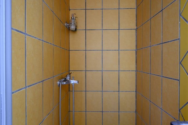 Foto van Villa op Kreta bij Skinaria Strand - Vakantiehuis in Lampini - BathRoom