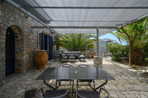 Foto van Villa op Kreta bij Skinaria Strand - Vakantiehuis in Lampini - Outdoor