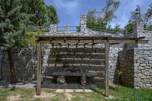 Foto van Villa op Kreta bij Skinaria Strand - Vakantiehuis in Lampini - Outdoor