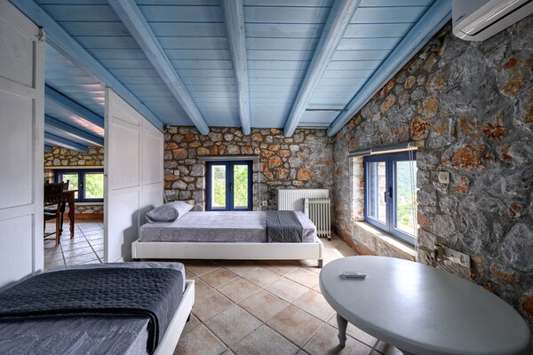 Foto van Villa nabij Lampini met privézwembad - Vakantiehuis in Lampini - BedRoom
