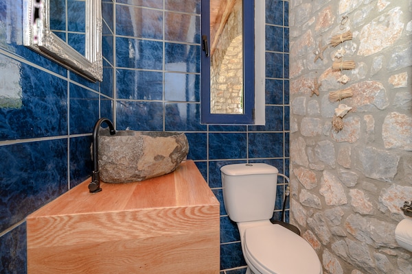 Foto van Villa nabij Lampini met privézwembad - Vakantiehuis in Lampini - BathRoom