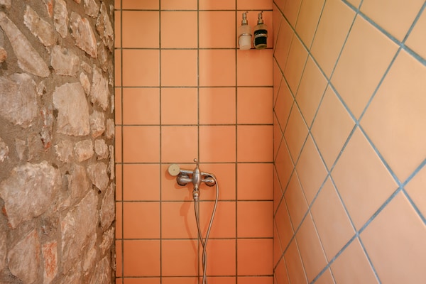 Foto van Villa nabij Lampini met privézwembad - Vakantiehuis in Lampini - BathRoom