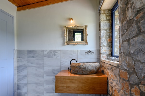Foto van Villa nabij Lampini met privézwembad - Vakantiehuis in Lampini - BathRoom