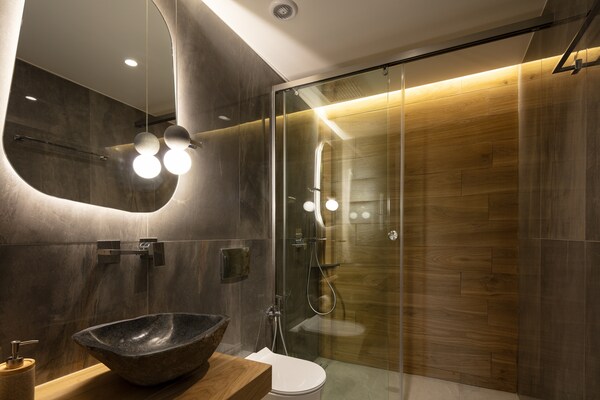 Foto van Villa in Agouseliana met privézwembad - Vakantiehuis in Agouseliana - BathRoom