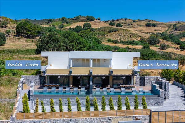 Foto van Villa in Agouseliana met privézwembad - Vakantiehuis in Agouseliana - Outdoor