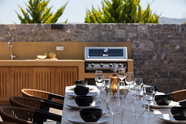 Foto van Villa in Agouseliana met privézwembad - Vakantiehuis in Agouseliana - Outdoor