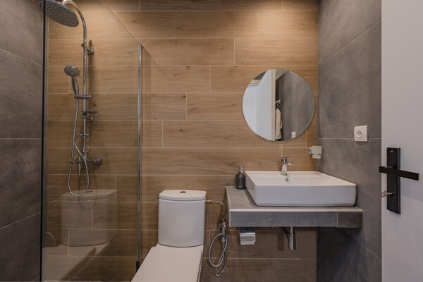 Foto van Villa in Damnoni bij Strand & Zwembad - Vakantiehuis in Damnoni - BathRoom