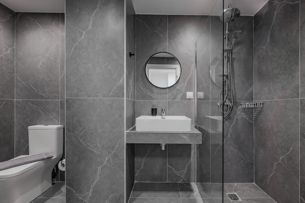 Foto van Vakantieverblijf gelegen in het Damnoni - Vakantiehuis in Damnoni - BathRoom
