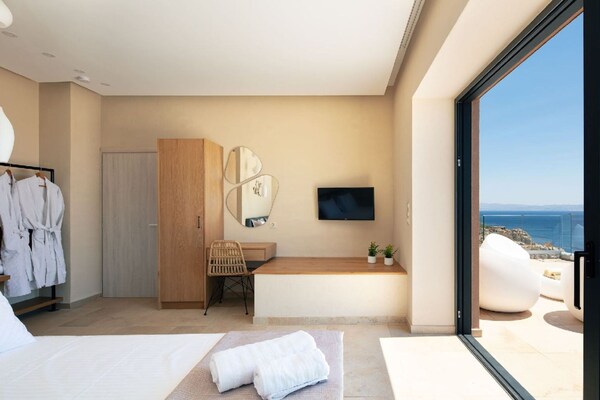 Foto van Verblijf aan het strand in Rethymno - Vakantiehuis in Rethymno - BedRoom