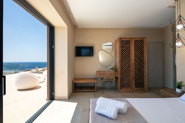 Foto van Verblijf aan het strand in Rethymno - Vakantiehuis in Rethymno - BedRoom
