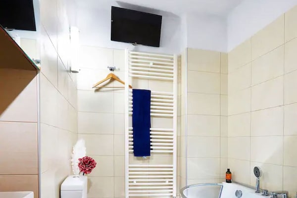 Foto van Villa Episkopi met fitnessruimte en zwembad - Vakantiehuis in Episkopi - BathRoom