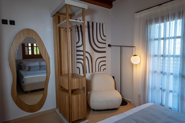 Foto van Villa in Panormo met Zwembad en Strand dichtbij - Vakantiehuis in Panormo - BedRoom