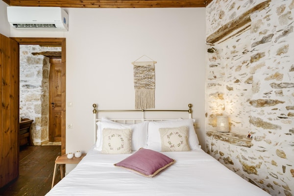Foto van Villa met 5 slaapkamers en verwarmd zwembad - Vakantiehuis in Panormo - BedRoom