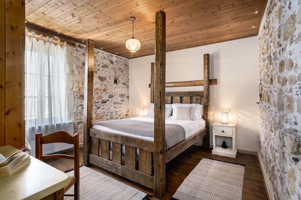Foto van Villa met 5 slaapkamers en verwarmd zwembad - Vakantiehuis in Panormo - BedRoom