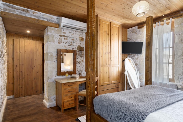 Foto van Villa met 5 slaapkamers en verwarmd zwembad - Vakantiehuis in Panormo - BedRoom
