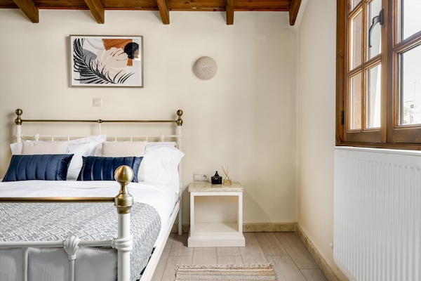 Foto van Villa met 5 slaapkamers en verwarmd zwembad - Vakantiehuis in Panormo - BedRoom