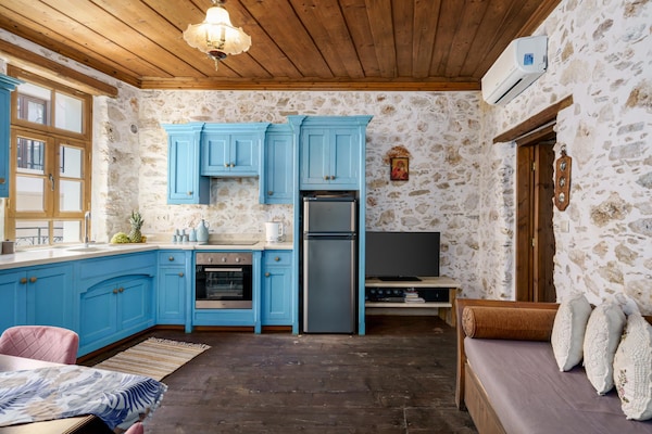 Foto van Villa met 5 slaapkamers en verwarmd zwembad - Vakantiehuis in Panormo - Kitchen