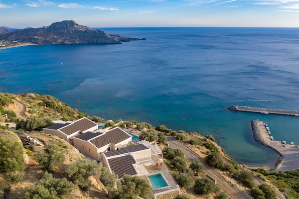 Foto van Villa in Plakias met privézwembad en zeezicht - Vakantiehuis in Plakias - Outdoor
