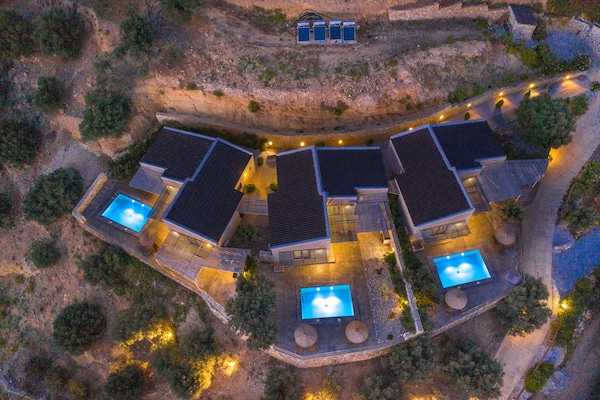 Foto van Villa in Plakias met privézwembad en zeezicht - Vakantiehuis in Plakias - Outdoor