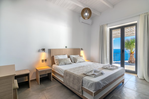 Foto van Villa in Plakias met privézwembad en zeezicht - Vakantiehuis in Plakias - BedRoom