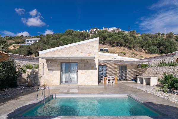 Foto van Villa in Plakias met privézwembad en zeezicht - Vakantiehuis in Plakias - Outdoor