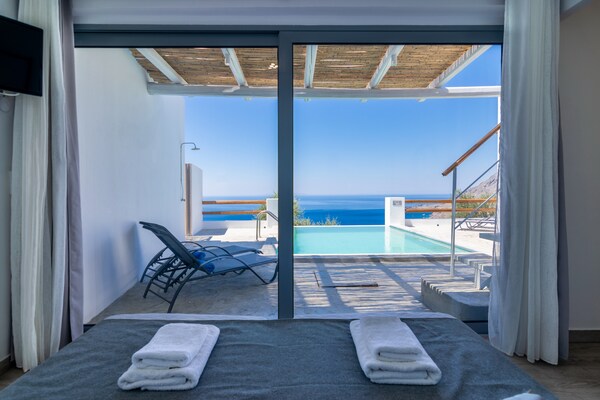 Foto van Villa in Plakias met Zwembad & Stranden - Vakantiehuis in Plakias - BedRoom
