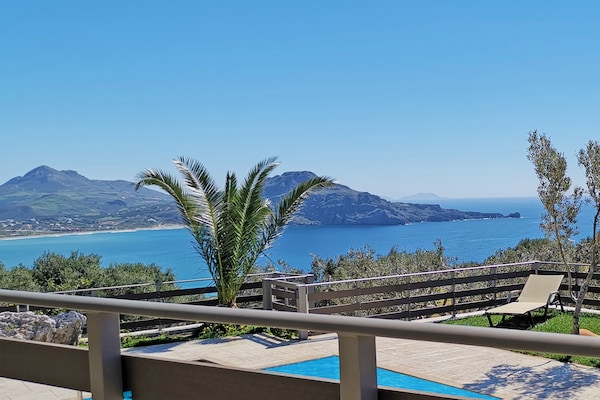 Foto van Cottage in Plakias met zwembad en uitzicht - Vakantiehuis in Plakias - Outdoor