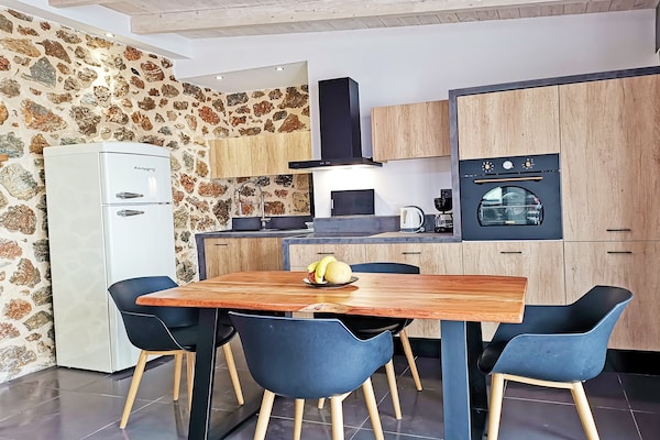 Foto van Villa in Plakias met Privézwembad en Uitzicht - Vakantiehuis in Plakias - Kitchen