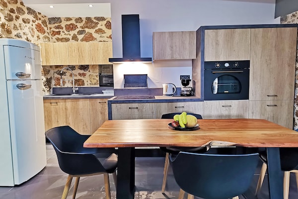 Foto van Villa in Plakias met Privézwembad en Uitzicht - Vakantiehuis in Plakias - Kitchen