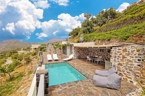 Foto van Villa in Plakias met Privézwembad en Uitzicht - Vakantiehuis in Plakias - Outdoor