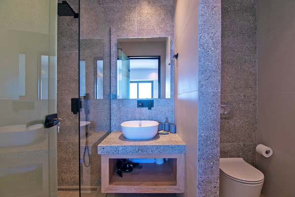 Foto van Villa in Sellia met Zwembad en Uitzicht - Vakantiehuis in Sellia - BathRoom