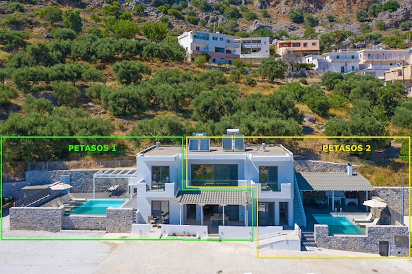 Foto van Villa in Sellia met privézwembad & zeezicht - Vakantiehuis in Sellia - Outdoor