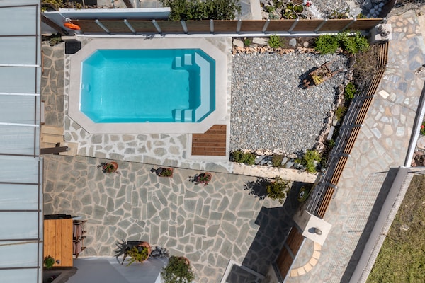 Foto van Villa op Kreta met Zwembad & Strand dichtbij - Vakantiehuis in Rodakino - PoolOfHouse