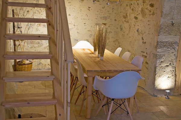 Foto van Villa op Kreta met Zwembad & Strand dichtbij - Vakantiehuis in Rodakino - DiningRoom