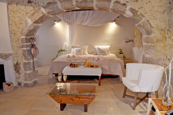 Foto van Villa op Kreta met Zwembad & Strand dichtbij - Vakantiehuis in Rodakino - BedRoom