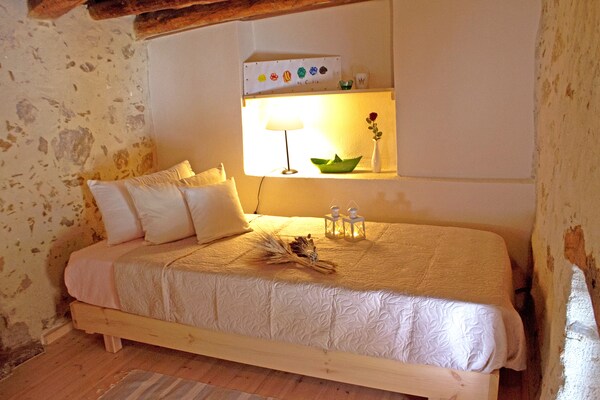 Foto van Villa op Kreta met Zwembad & Strand dichtbij - Vakantiehuis in Rodakino - BedRoom