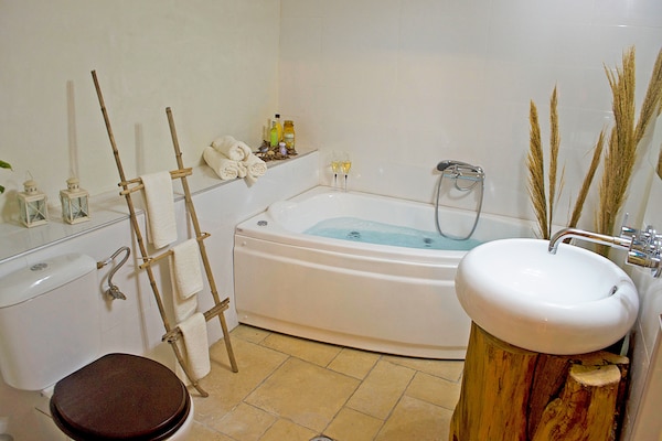 Foto van Villa op Kreta met Zwembad & Strand dichtbij - Vakantiehuis in Rodakino - BathRoom