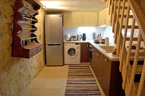 Foto van Villa op Kreta met Zwembad & Strand dichtbij - Vakantiehuis in Rodakino - Kitchen
