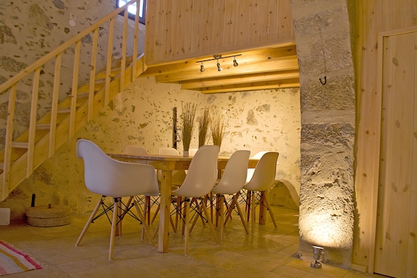 Foto van Villa op Kreta met Zwembad & Strand dichtbij - Vakantiehuis in Rodakino - DiningRoom