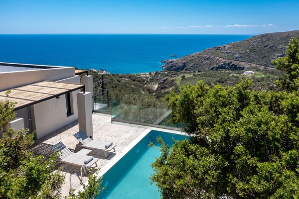 Foto van Vakantiehuis op Kreta met zwembad bij Souda - Vakantiehuis in Plakias - Outdoor