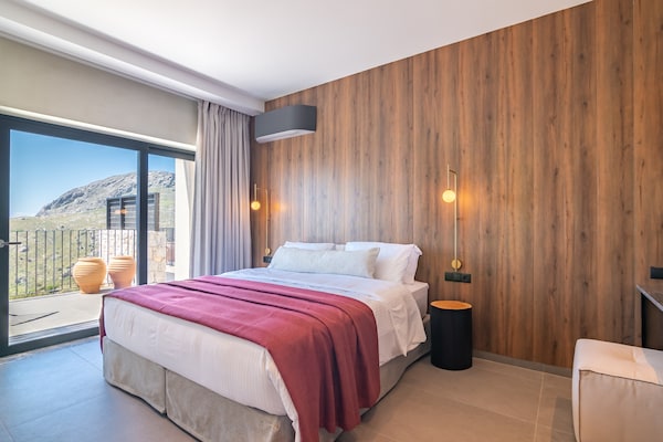 Foto van Vakantiehuis op Kreta met zwembad bij Souda - Vakantiehuis in Plakias - BedRoom