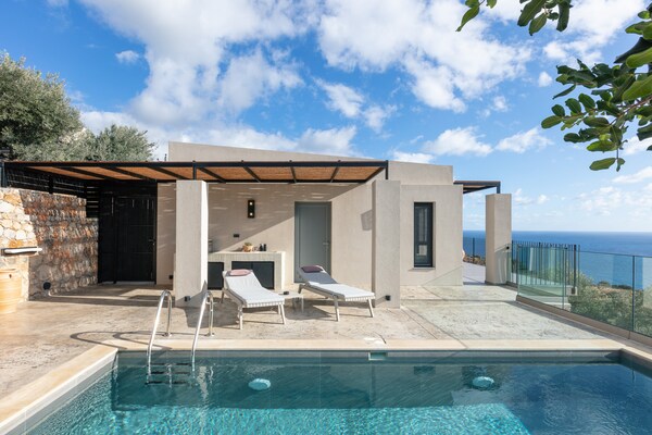 Foto van Vakantiehuis op Kreta met zwembad bij Souda - Vakantiehuis in Plakias - Outdoor