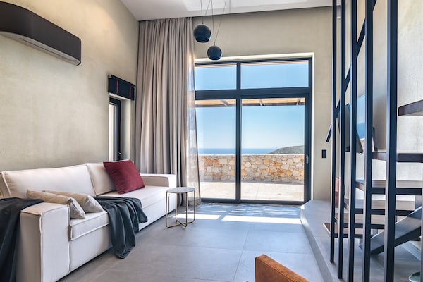 Foto van Villa in Plakias met Privézwembad & Strand - Vakantiehuis in Plakias - LivingRoom