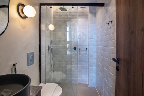 Foto van Villa in Plakias met Privézwembad & Strand - Vakantiehuis in Plakias - BathRoom