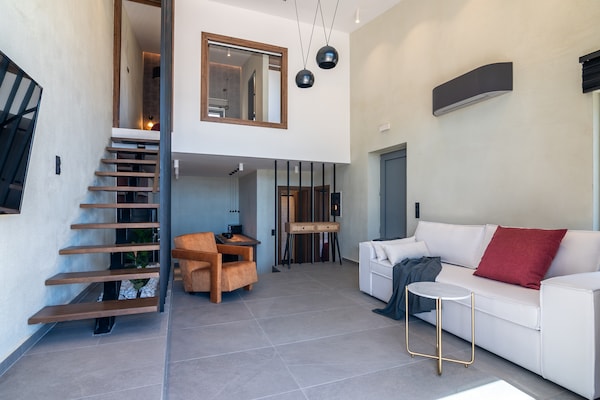 Foto van Villa in Plakias met Privézwembad & Strand - Vakantiehuis in Plakias - LivingRoom