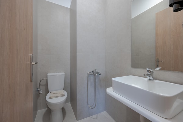 Foto van Villa in Plakias met Zwembad en Strand - Vakantiehuis in Plakias - BathRoom