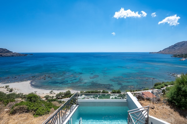 Foto van Villa in Plakias met Zwembad en Strand - Vakantiehuis in Plakias - Outdoor